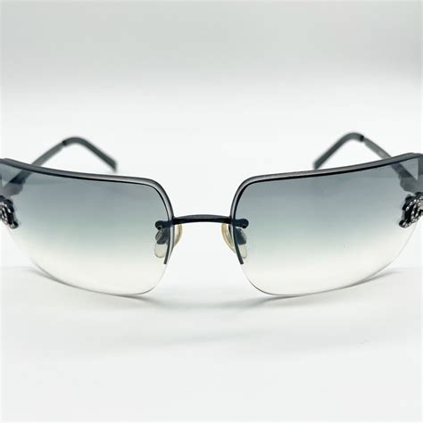 chanel sunglasses rimless|authentic Chanel sunglasses.